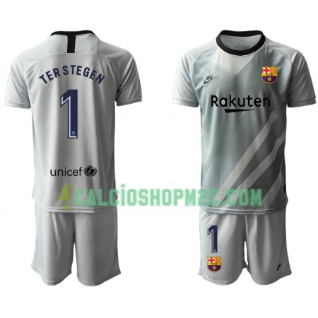 Barcellona Portiere TER STEGEN 1 Bambino I 2019/2020 Manica Corta